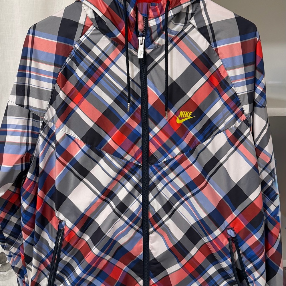Nike Red Windbreaker Jacket